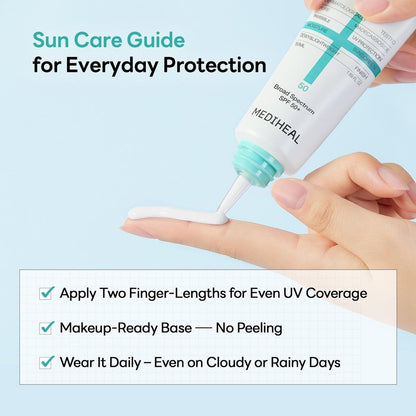 MEDIHEAL Madecassoside Moisture Sun Serum Blemish Repair SPF50+ PA++++ – 50 g