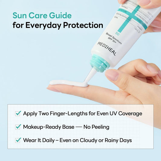 MEDIHEAL Madecassoside Moisture Sun Serum Blemish Repair SPF50+ PA++++ – 50 g