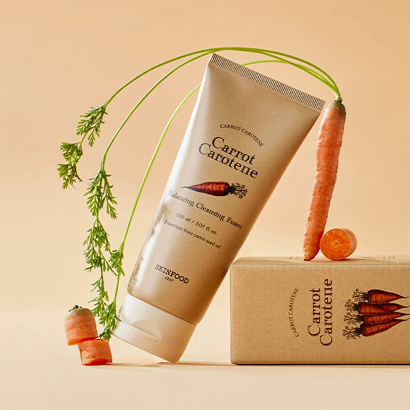 SKINFOOD Carrot Carotene Balancing Cleansing Foam – 150 ml